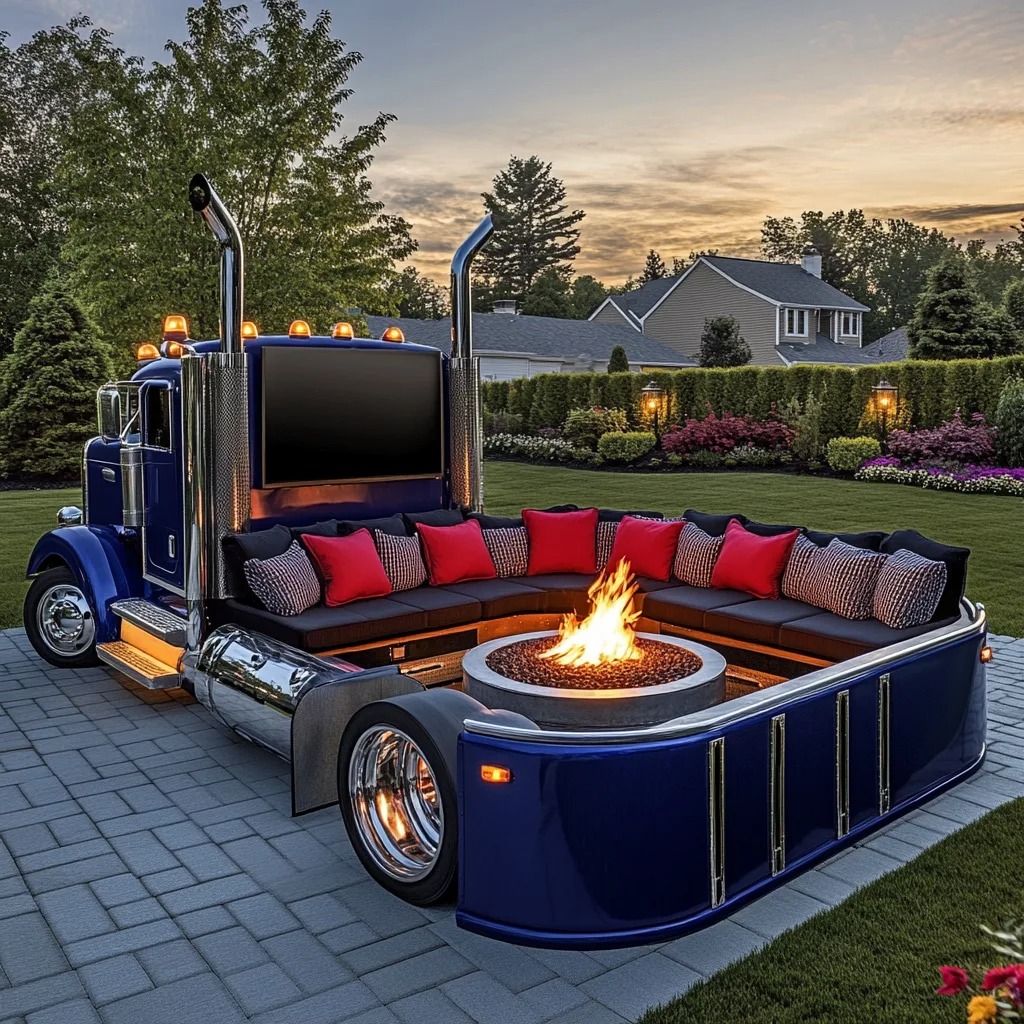 Conclusion: Elevate Your Outdoor Space with a Semi Truck Conversation Sofa