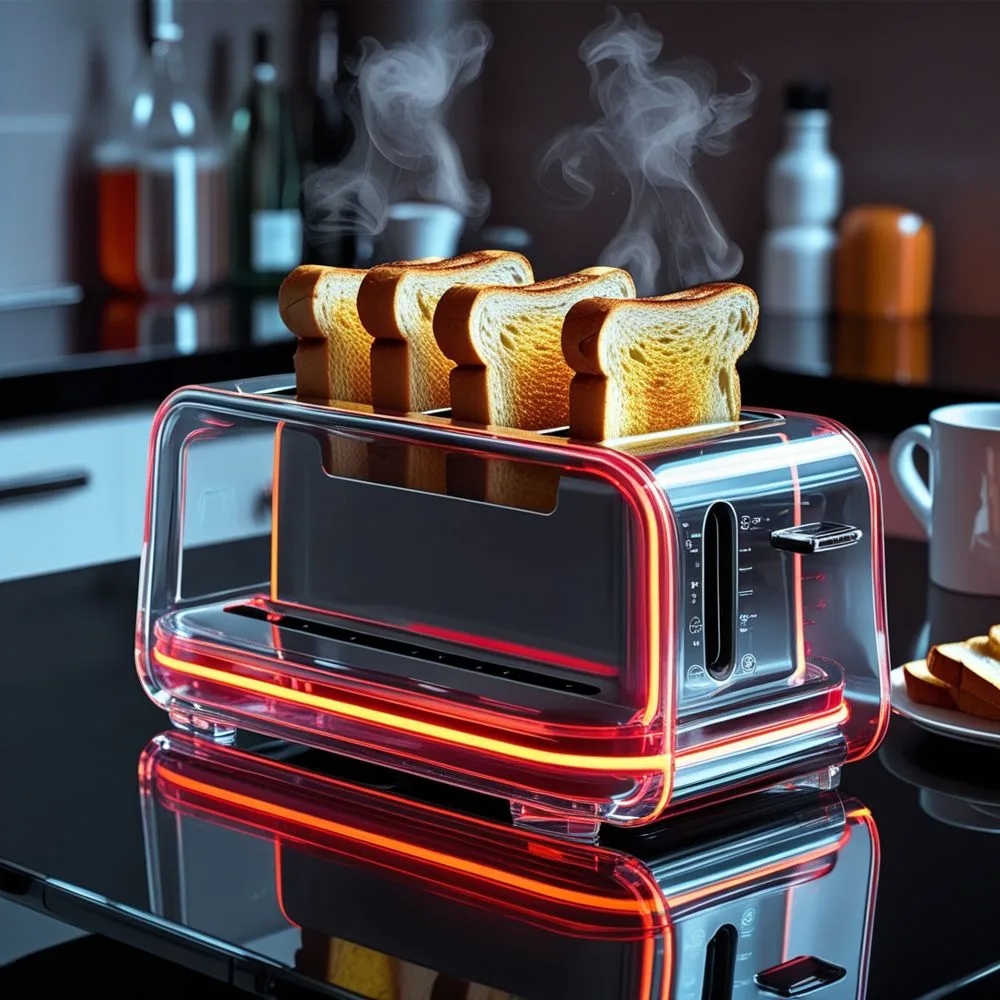 5. Choosing the Perfect Neon Glass Toaster