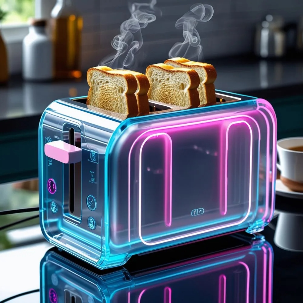 1. What is a Neon Glass Toaster?