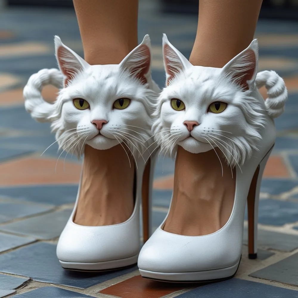 Cat Inspired Heels for All Ages