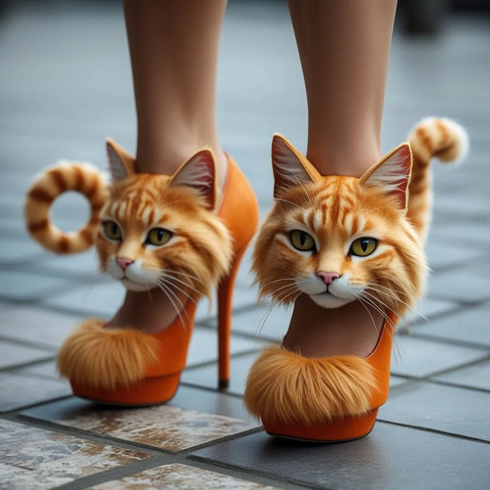 Cat Fashion Beyond the Heels