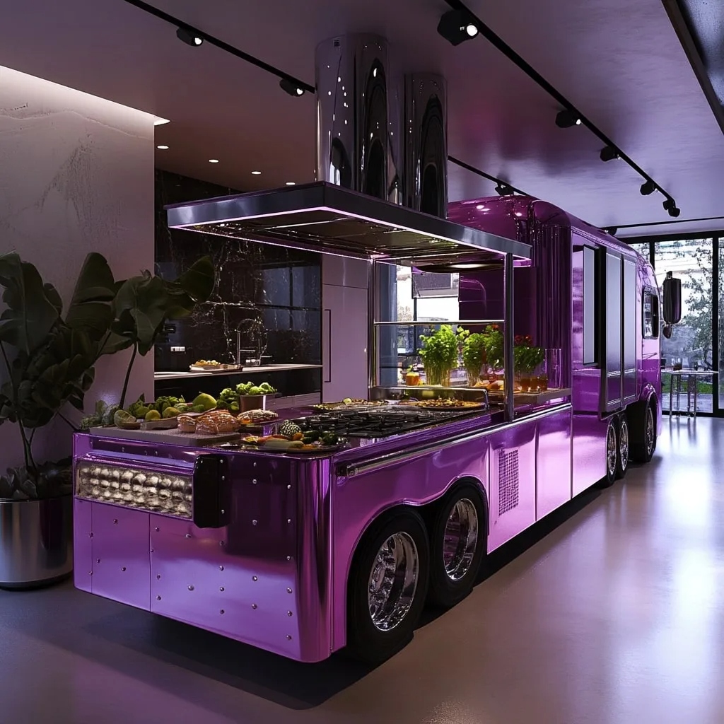 Design Elements: Building the Ultimate Semi Truck Island