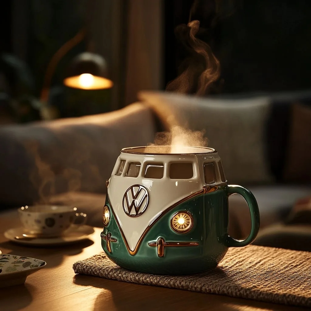 Volkswagen Bus Shaped Coffee Mugs: A Retro Icon for Your Daily Brew