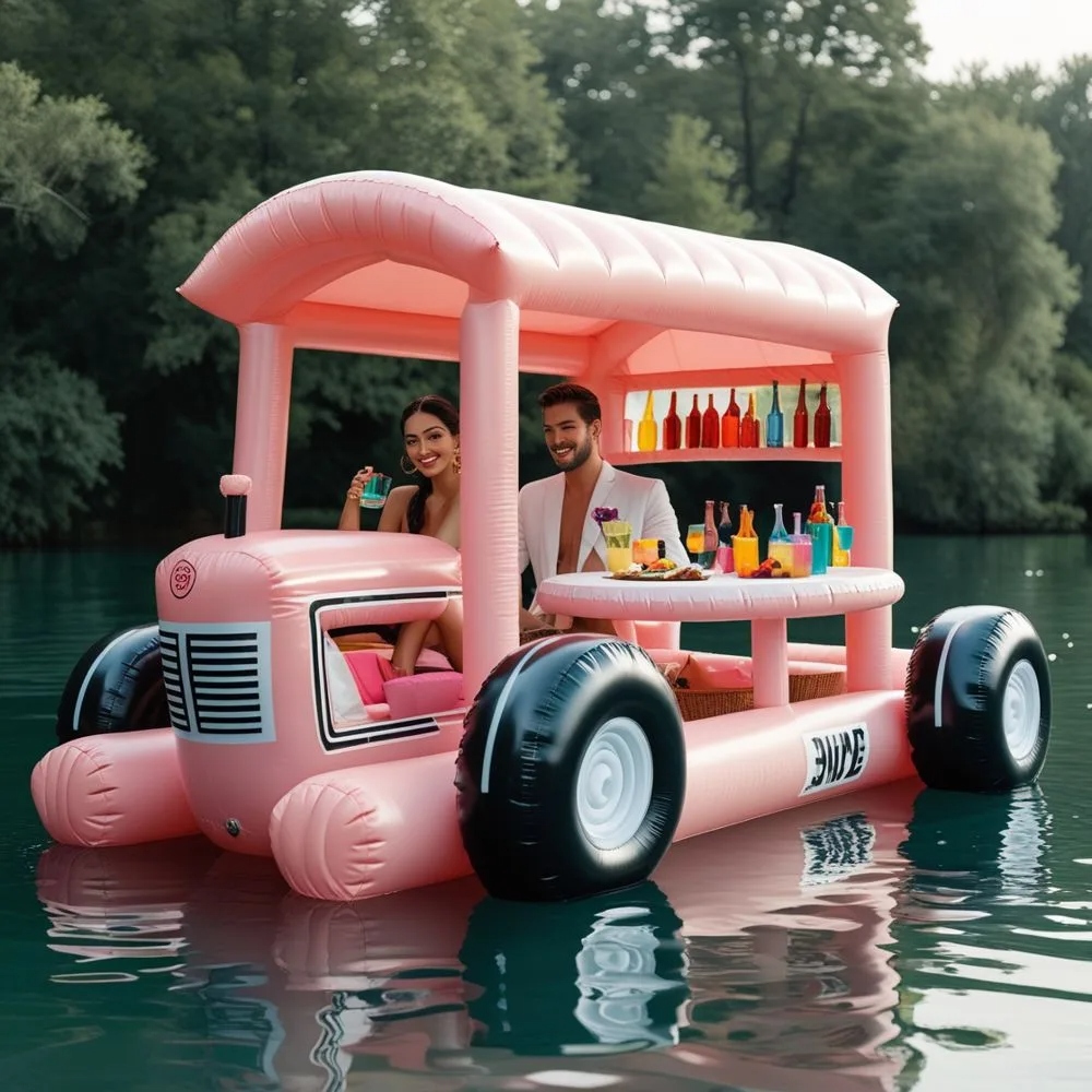 Hidden Fun Features (Beyond Just Floating) on Your Giant Inflatable Tractor Lake Float: