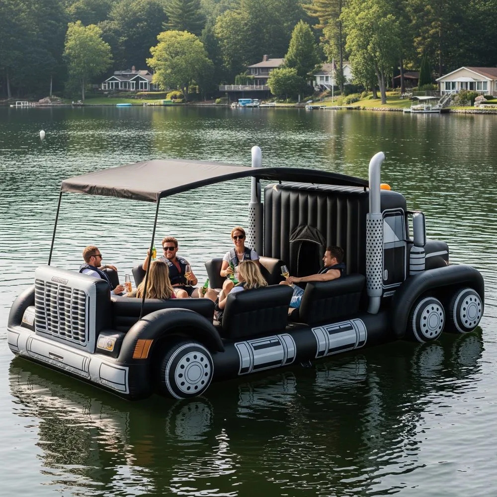 Authentic "Big Rig" Replication on Water: